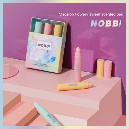 NOBB Sweet Macaroon Fragrance Pen 3-Scent Set